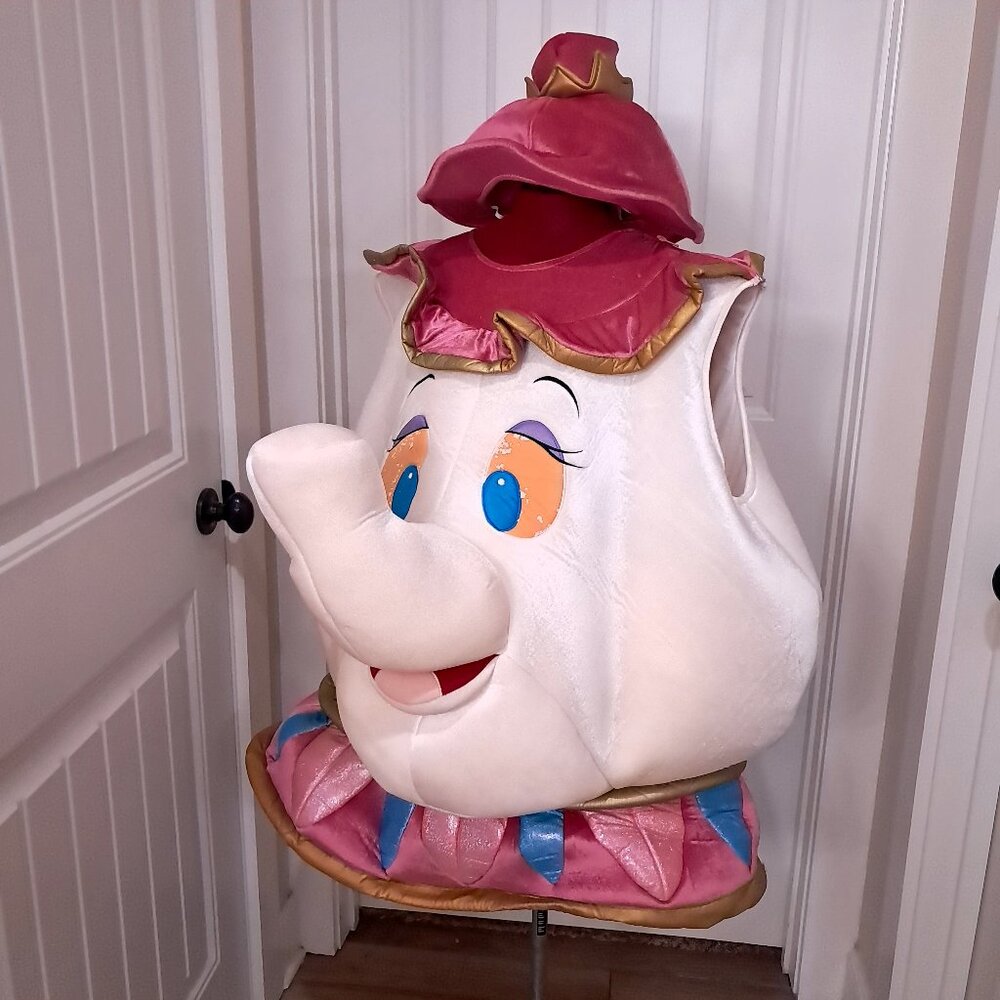 Disney Mrs. Potts‎ Costume sz M Medium teapot tea Beauty & the Beast Ms. Potts
